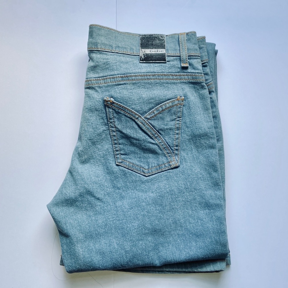 BEBE BOOTCUT JEANS